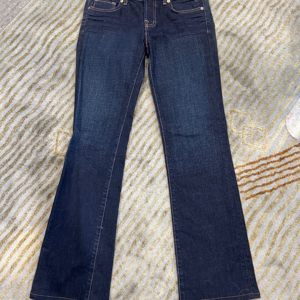 J Brand Designer Jeans, Dark Blue, Size 27